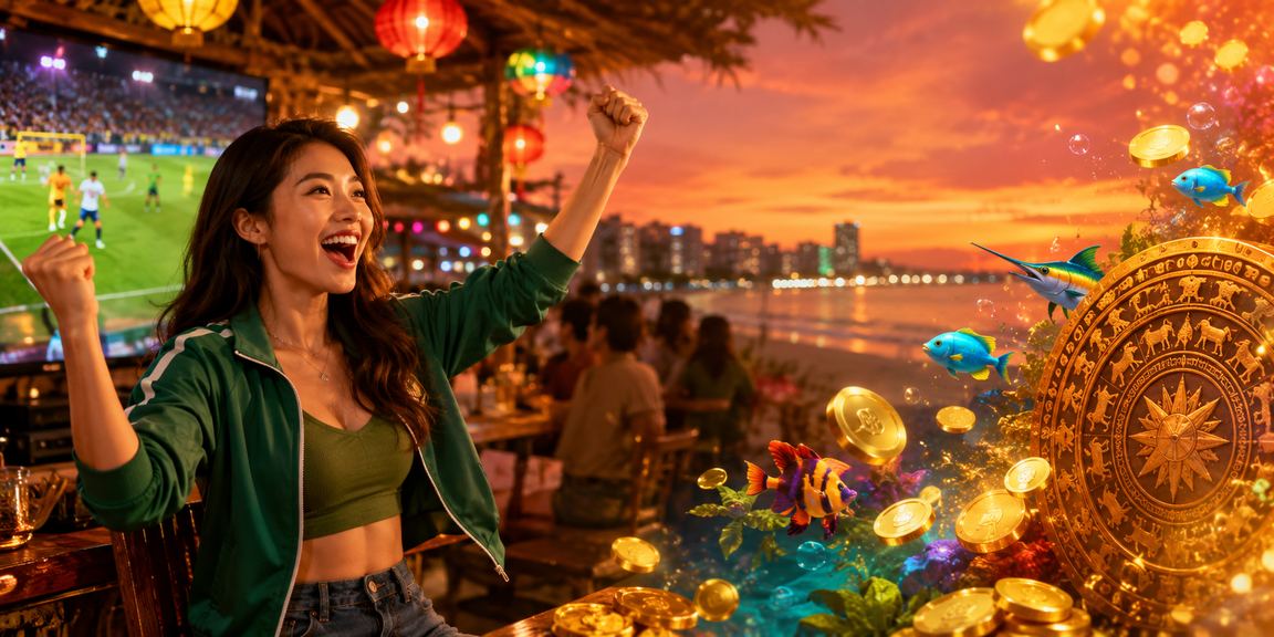 Không khí cá cược và casino sôi động tại chợ đêm Đà Nẵng