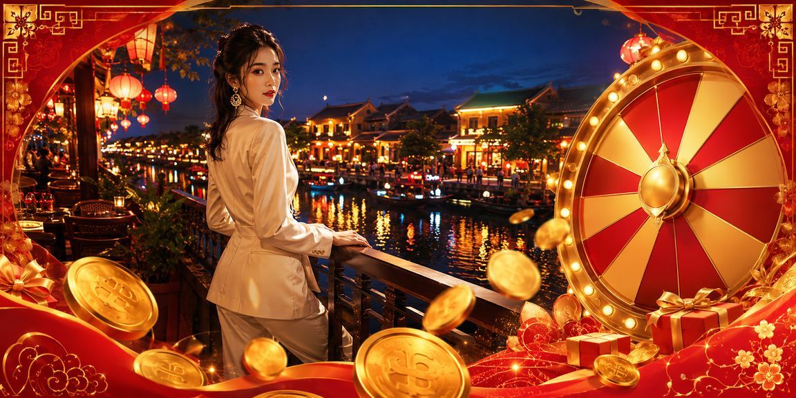 Người chơi cạnh bàn roulette tại Hội An với cà phê Việt Nam – không khí casino